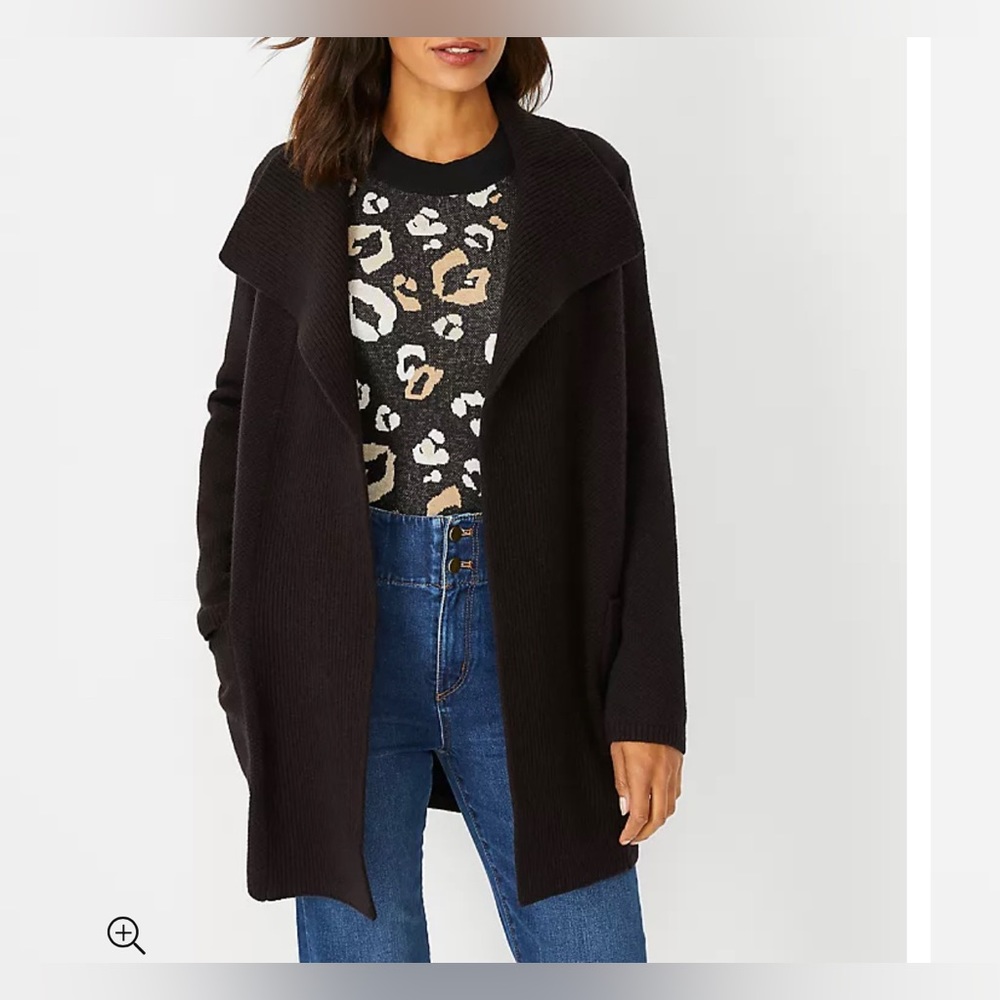 Ann Taylor stitched cardigan small